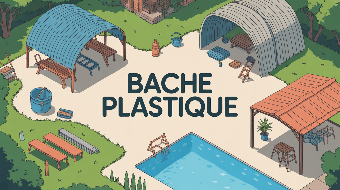 Bâche plastique : le guide expert pour choisir sans erreur