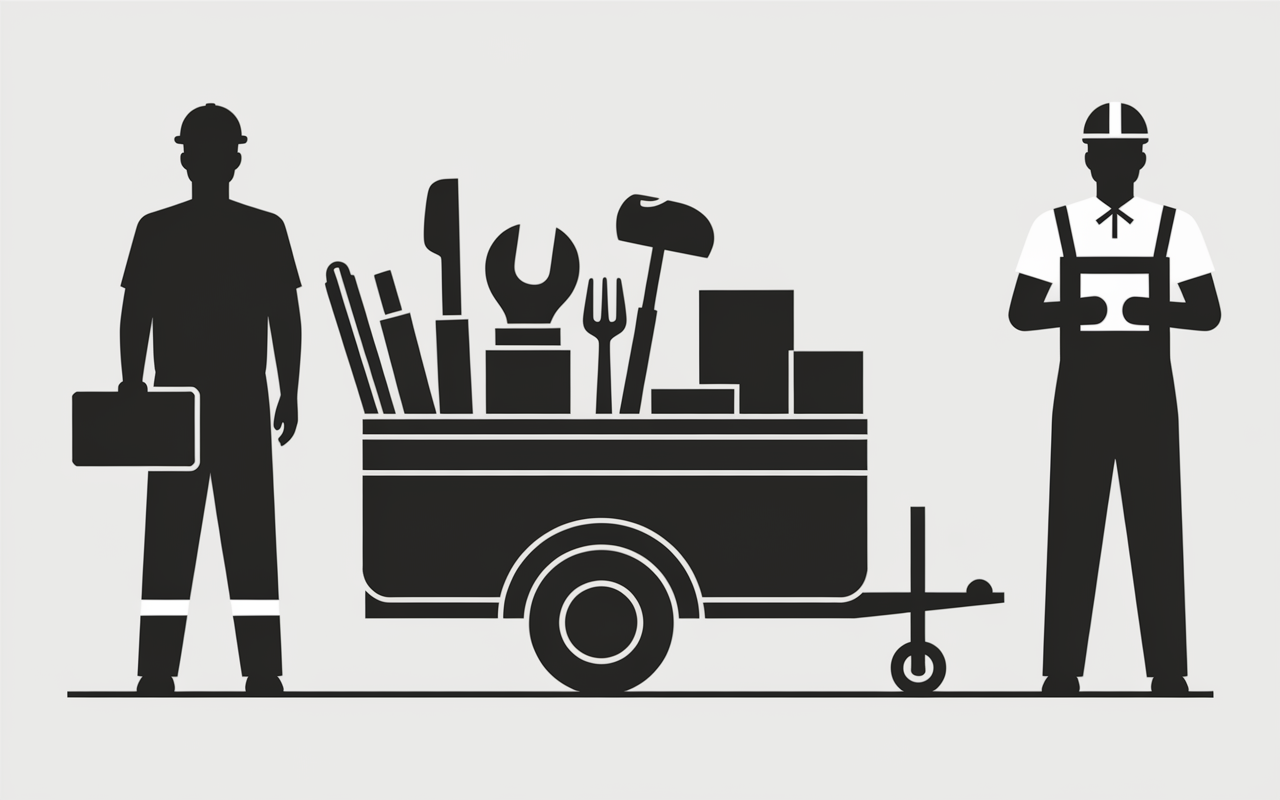 bache solide protege outils materiaux