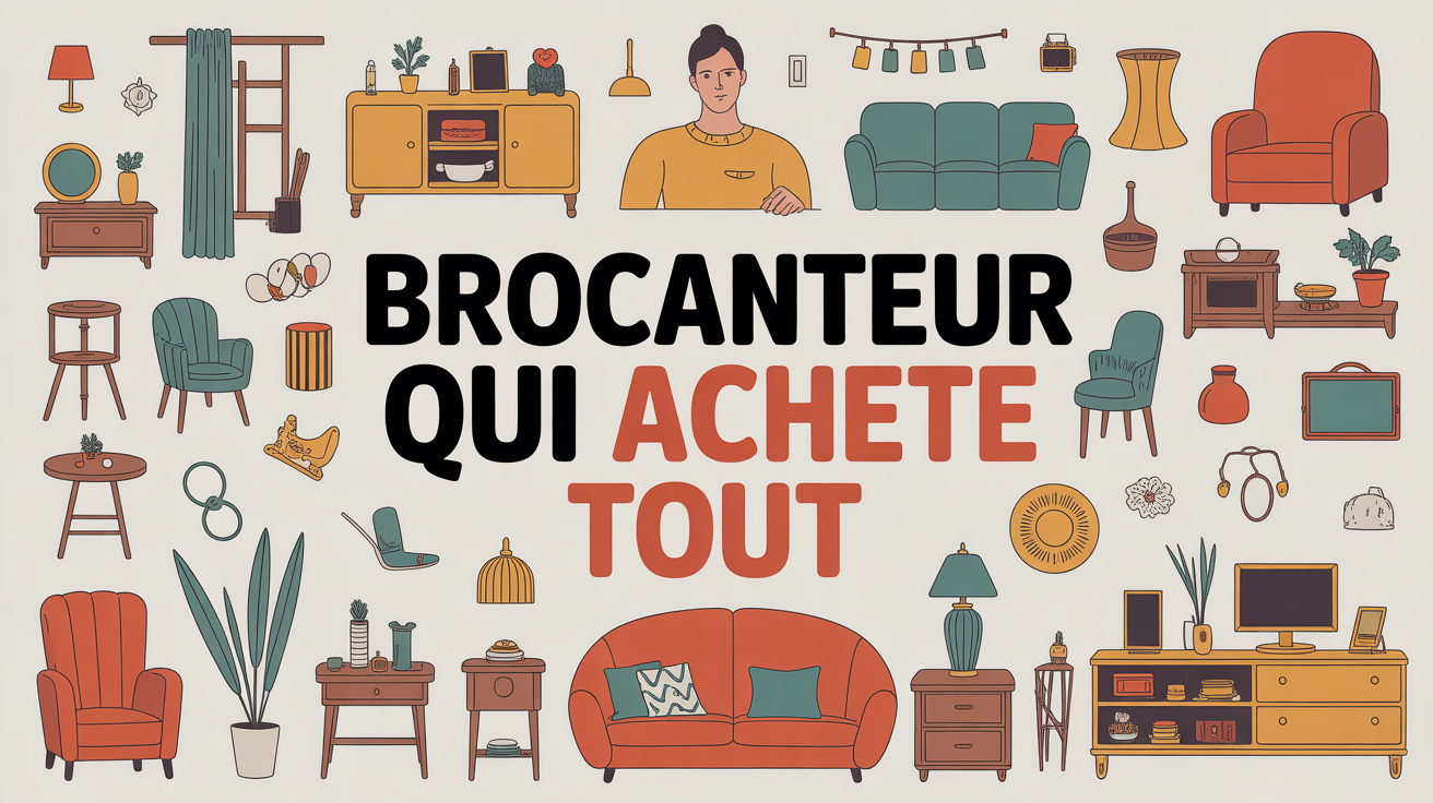 Brocanteur qui achète tout : solution rapide pour vider, vendre et valoriser vos objets