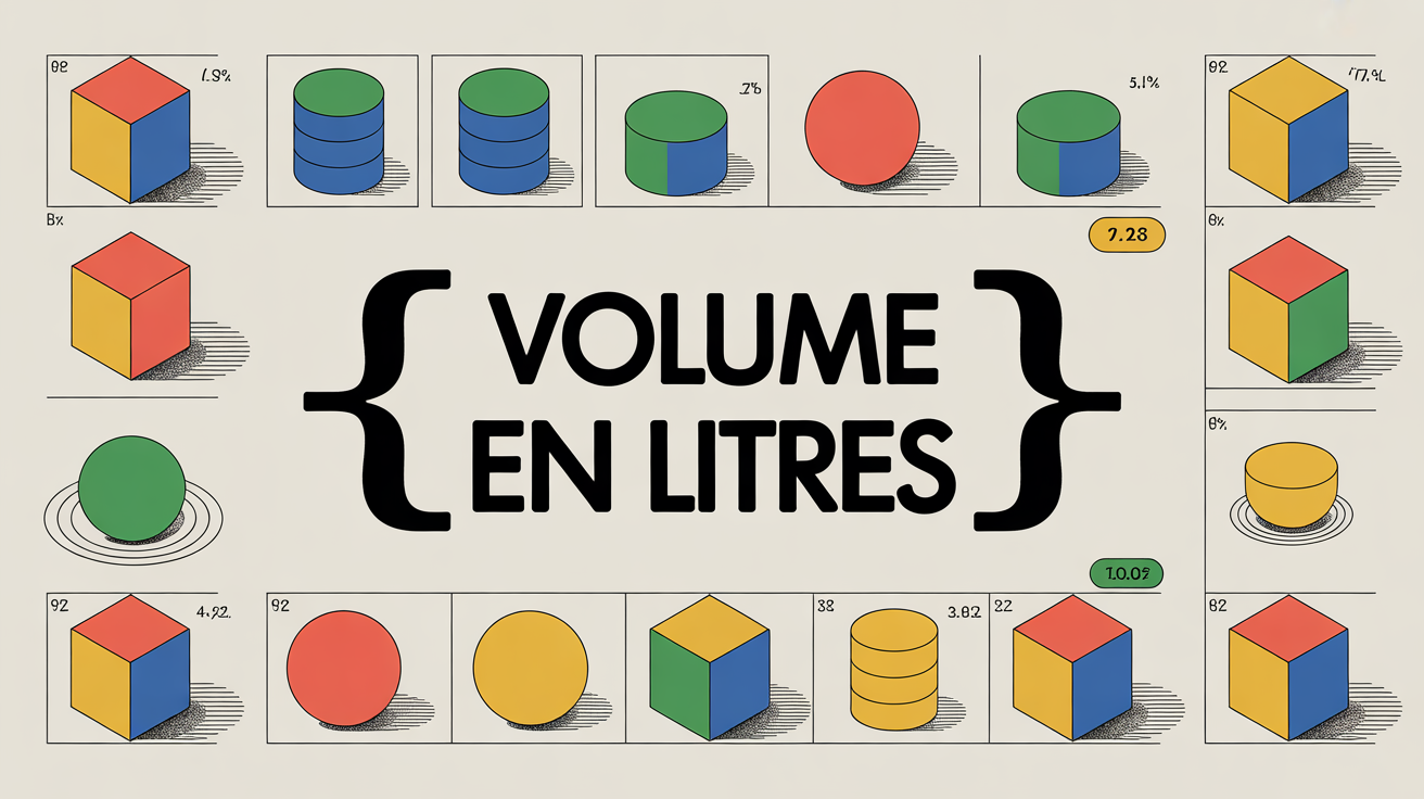 Calcul volume en litres : méthode simple, conseils et outils pratiques