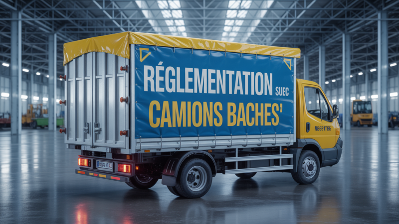 Camion bâché : comprendre la réglementation, les risques et les solutions pratiques