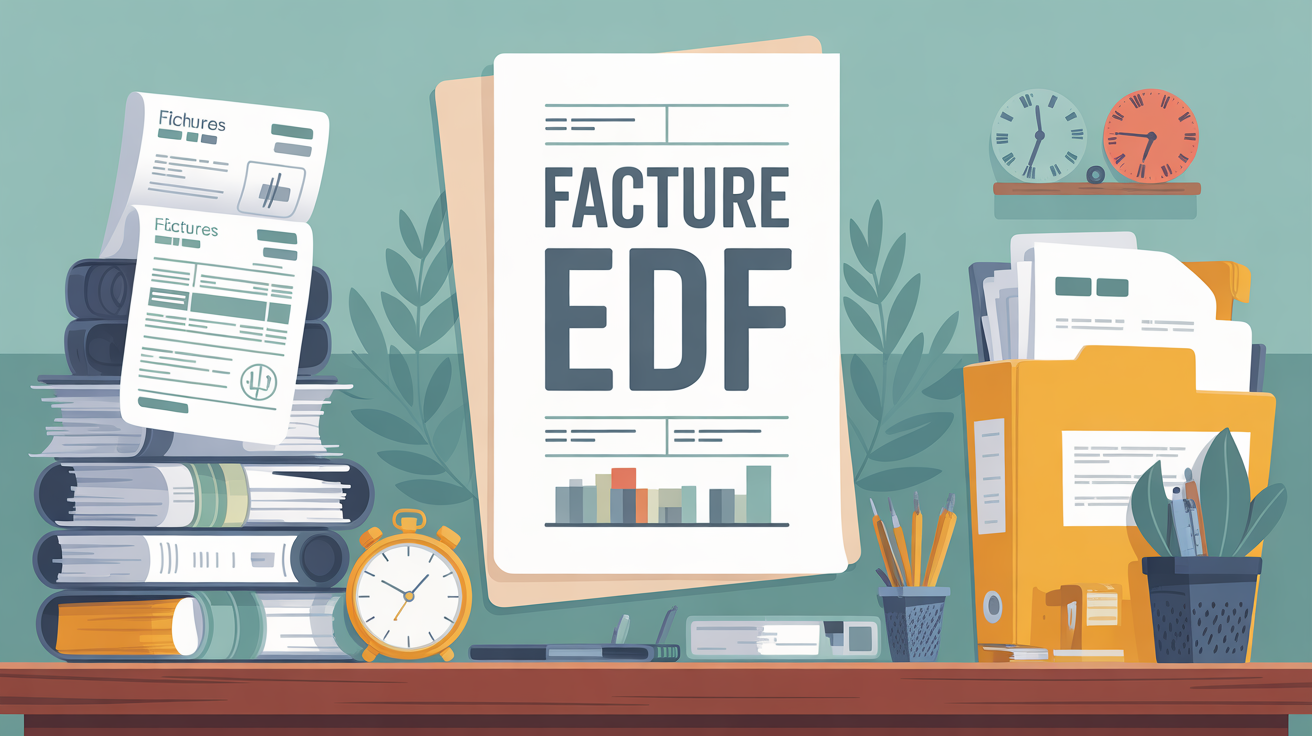 Combien de temps garder une facture EDF : la règle, les bonnes pratiques et les pièges à éviter