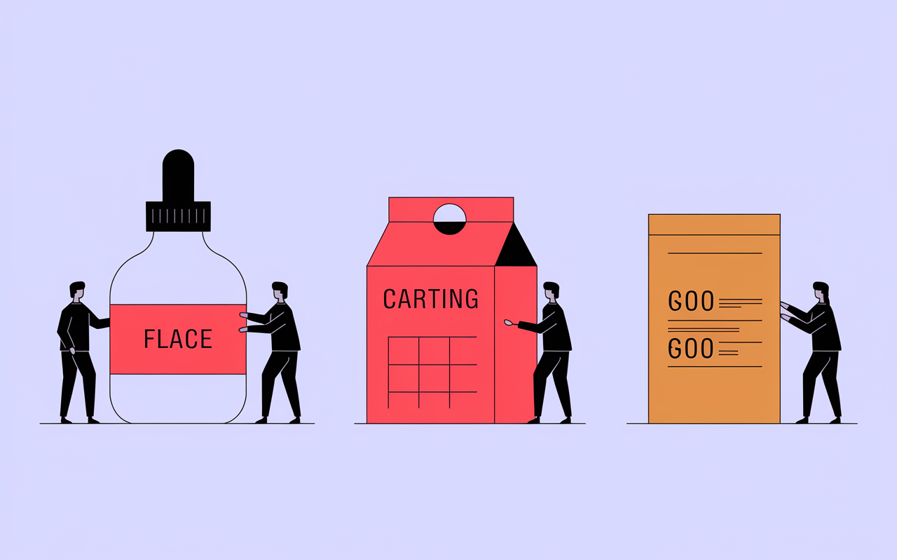 Illustration définition emballage et conditionnement