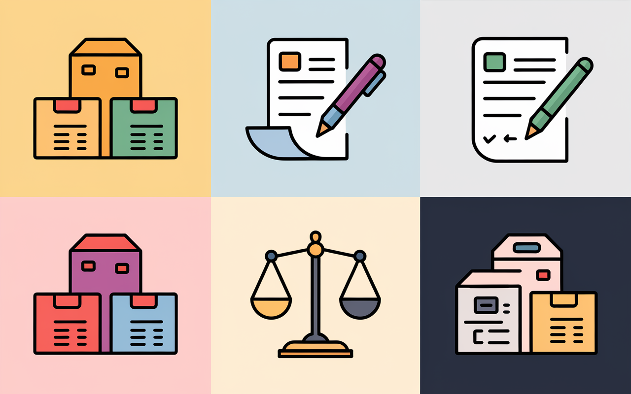 comparatif liste de colisage et documents logistiques