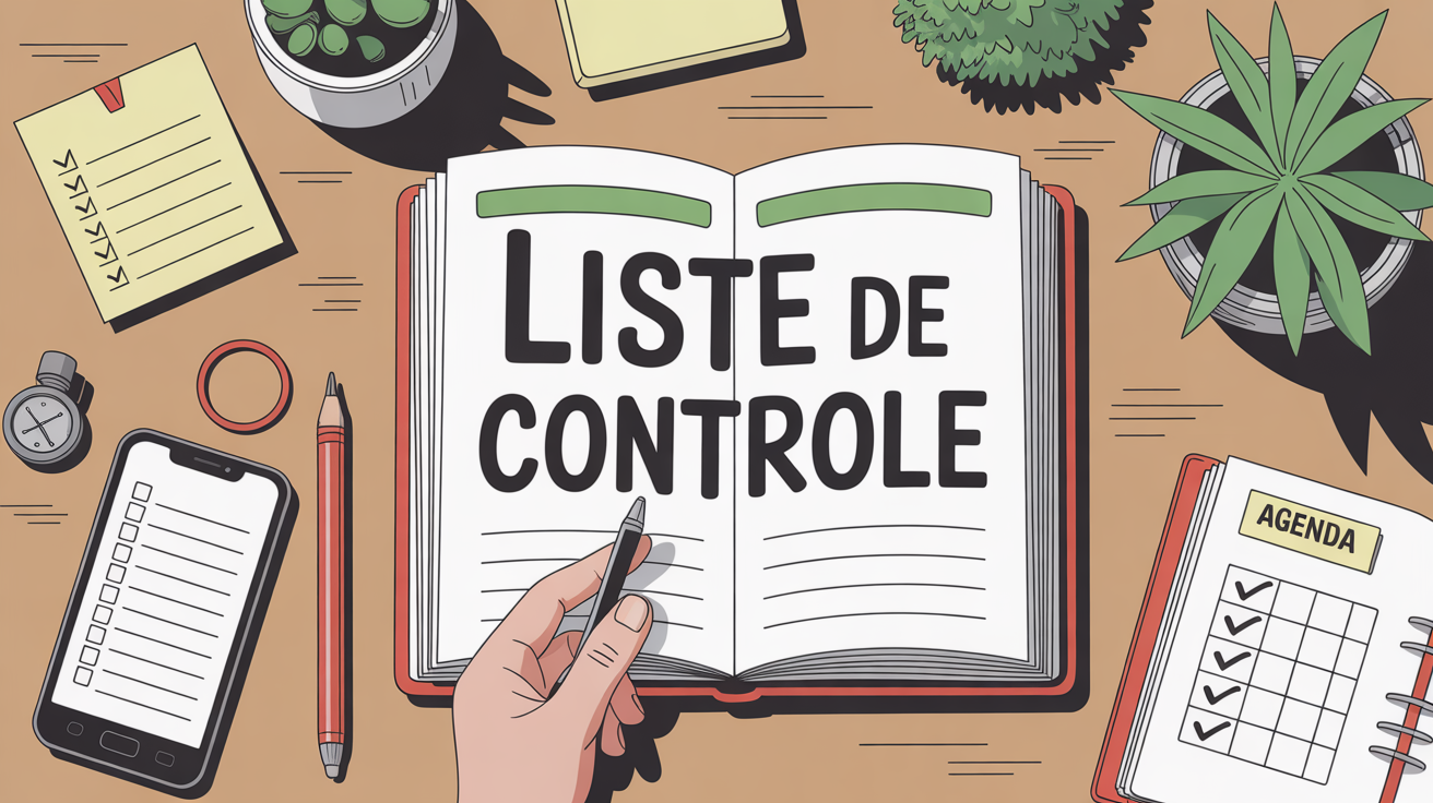 Liste de contrôle : l’outil incontournable pour gagner en rigueur et éviter les oublis