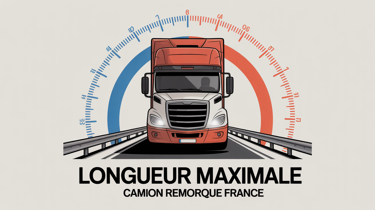 Longueur camion remorque : chiffres clés et règles en France