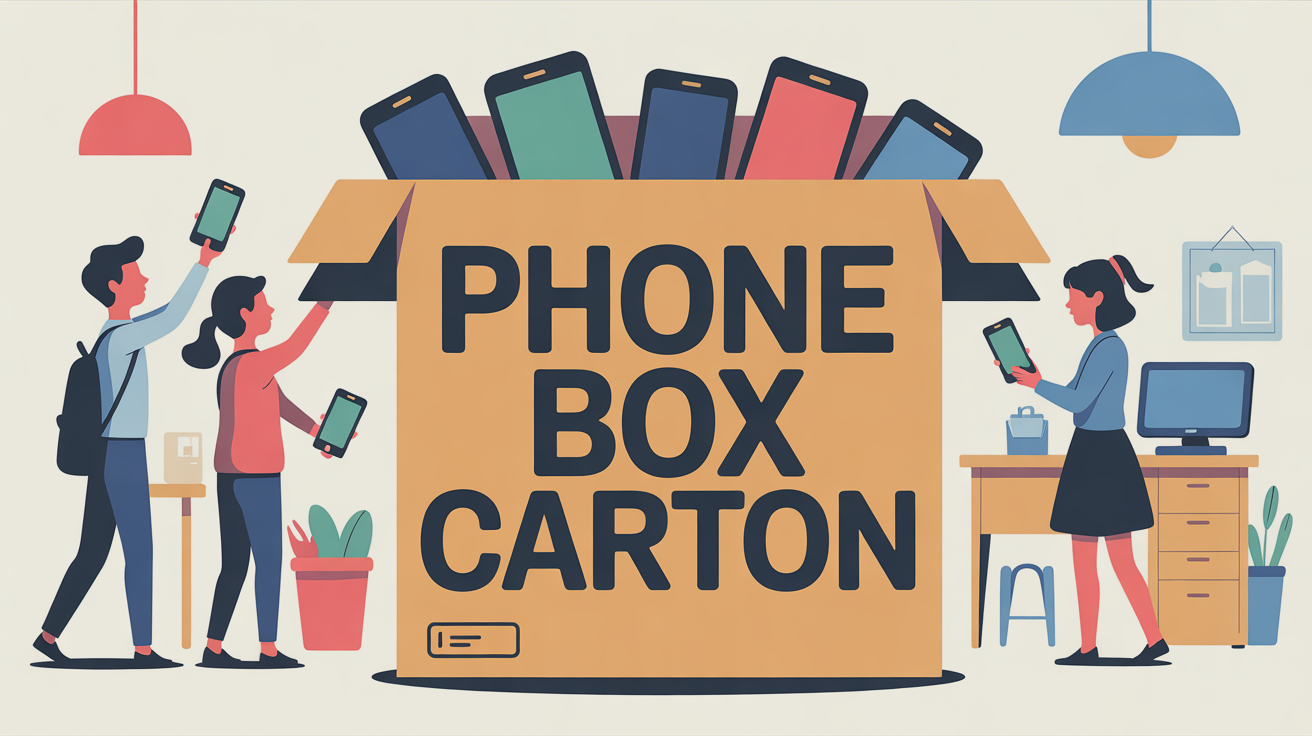 Phone box carton : guide malin pour créer votre boîte à téléphones DIY