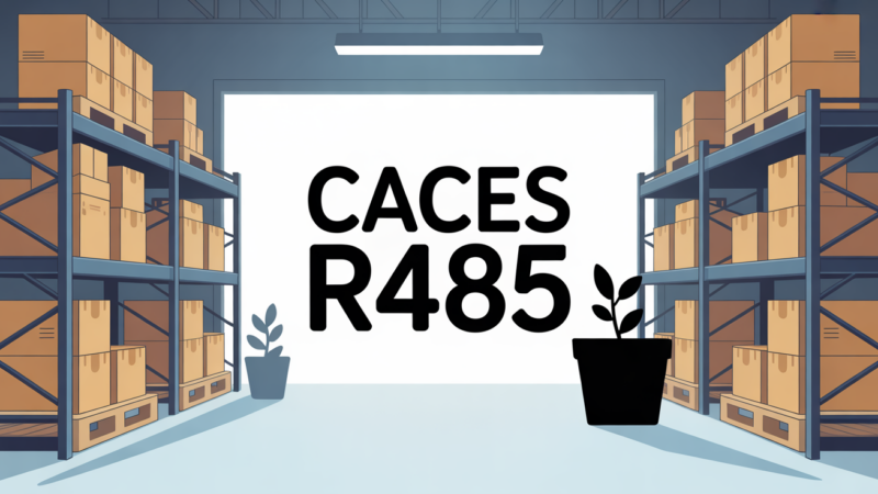 CACES R485 catégorie 1 et 2 : comprendre la différence pour choisir sereinement
