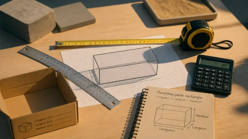 Calcul de volume en m3 : 3 méthodes de calcul et les erreurs à éviter pour vos projets