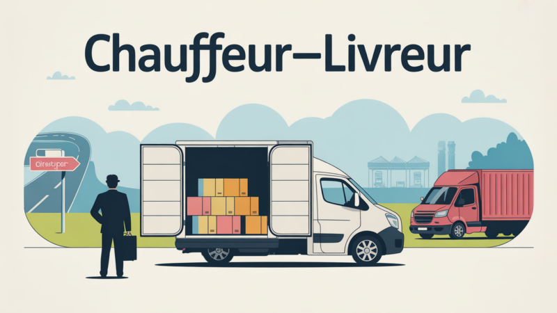 Chauffeur-livreur : compétences clés et qualités à maîtriser pour réussir
