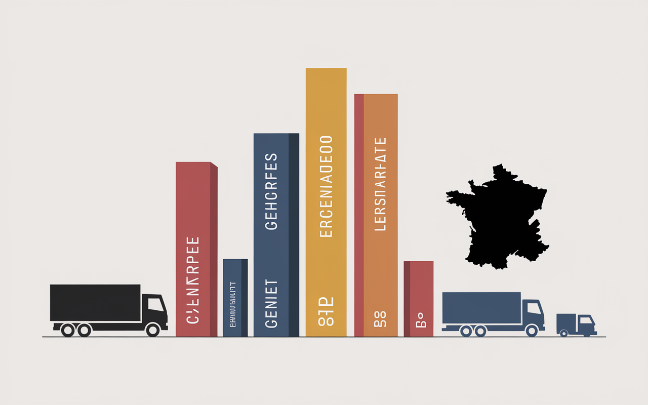 Tableau les 100 premiers transporteurs français comparatif
