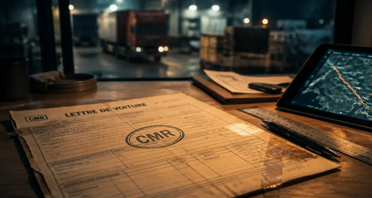 CMR transport : 8,33 DTS par kilo et autres règles qui protègent vos marchandises