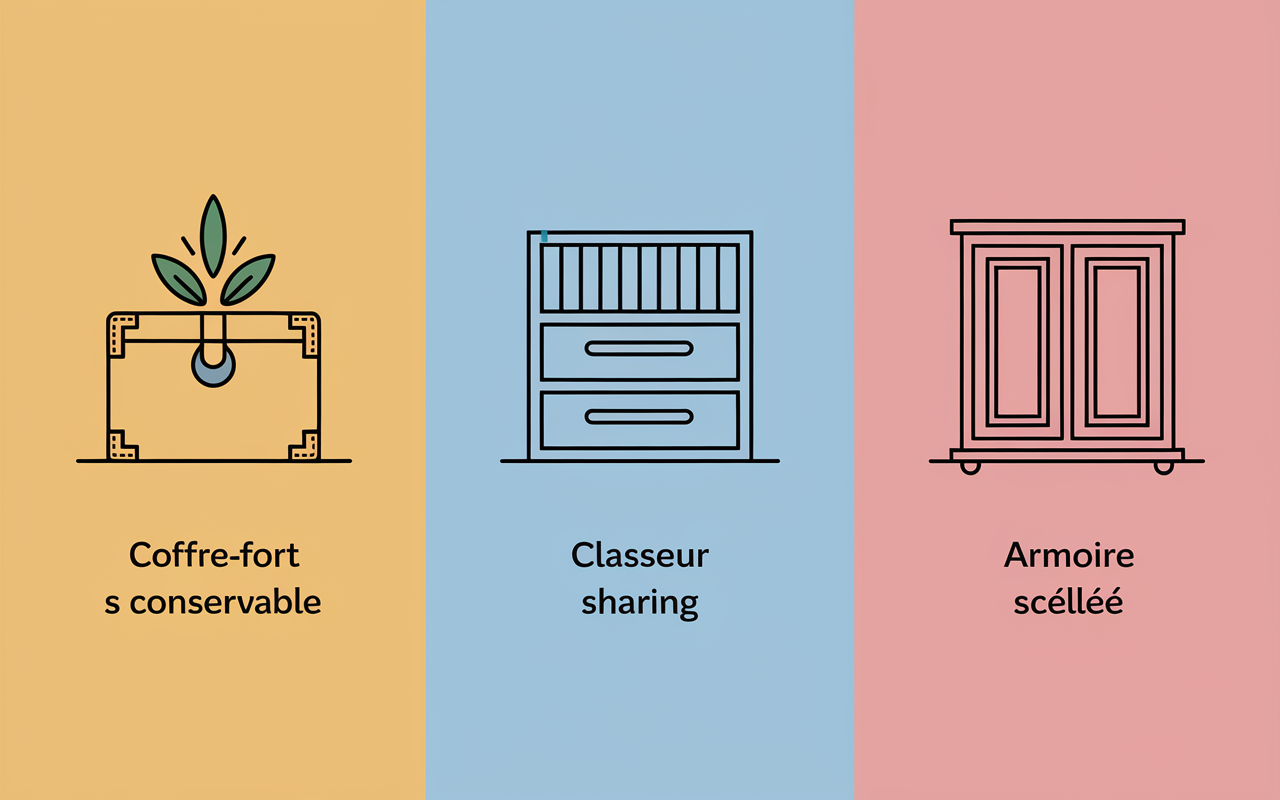 infographie comparatif sae archivage ged