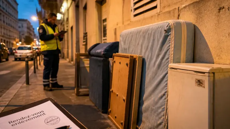 Encombrants à Marseille : 3 méthodes pour un enlèvement gratuit et sans amende