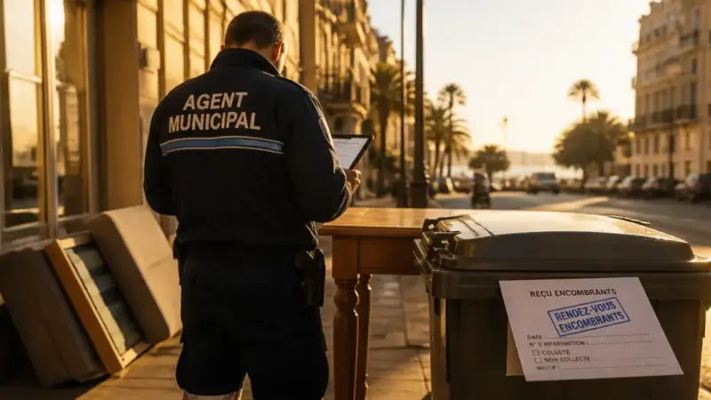 Encombrants à Nice : 3 m³ de volume et 4 étapes pour un enlèvement gratuit