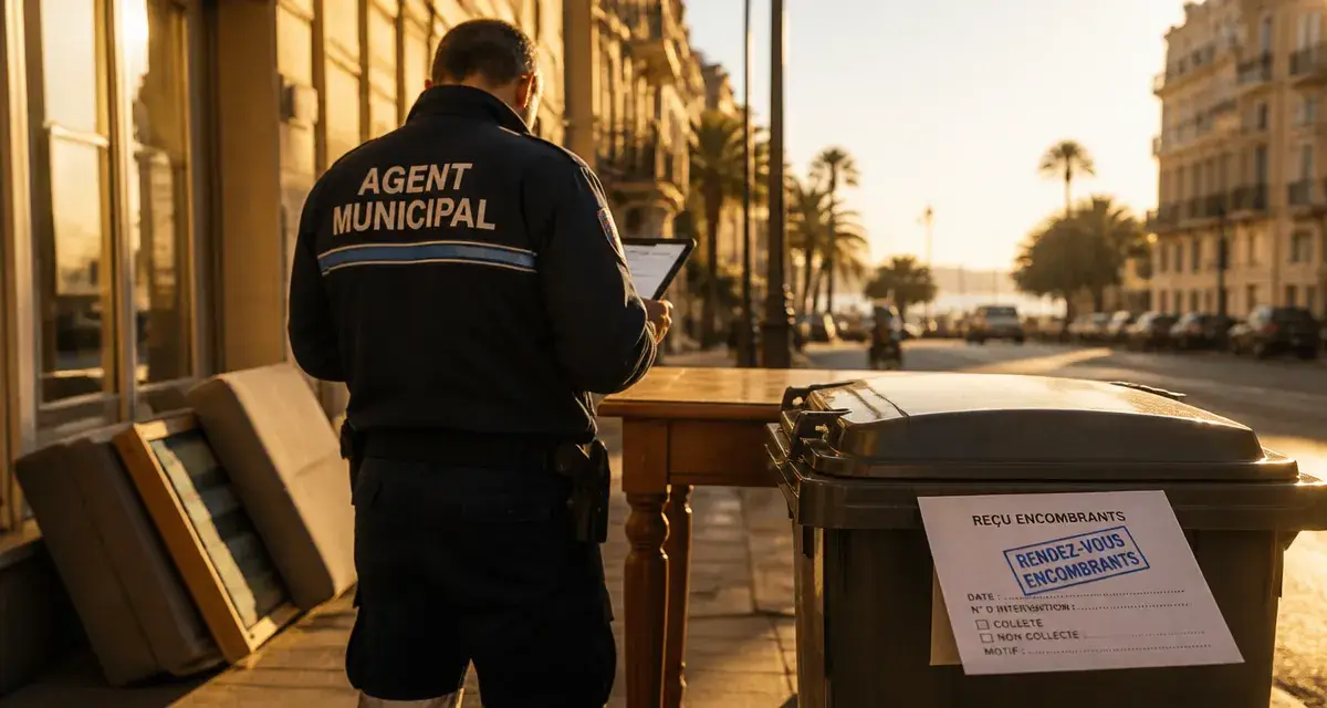 Encombrants à Nice : 3 m³ de volume et 4 étapes pour un enlèvement gratuit