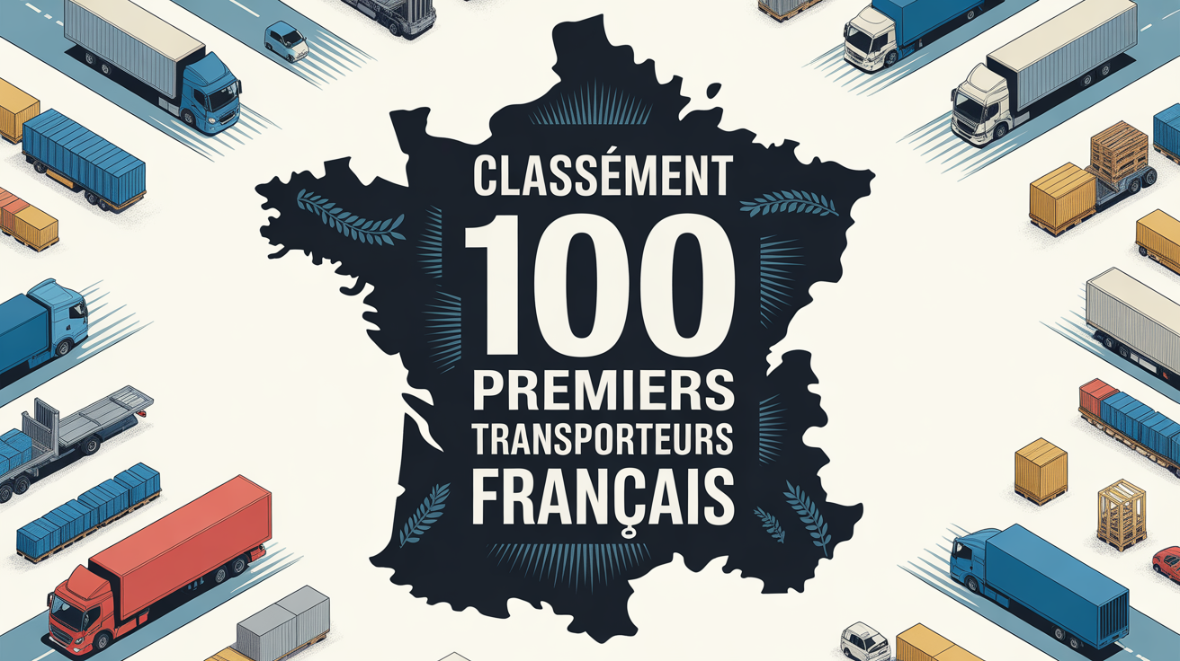 Les 100 premiers transporteurs français : classement, chiffres et tendances