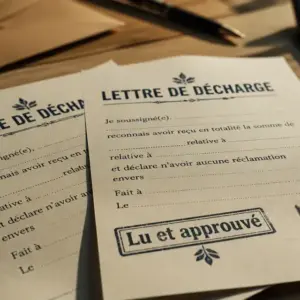 Lettre de décharge : 2 modèles types et les 5 mentions pour sécuriser vos accords