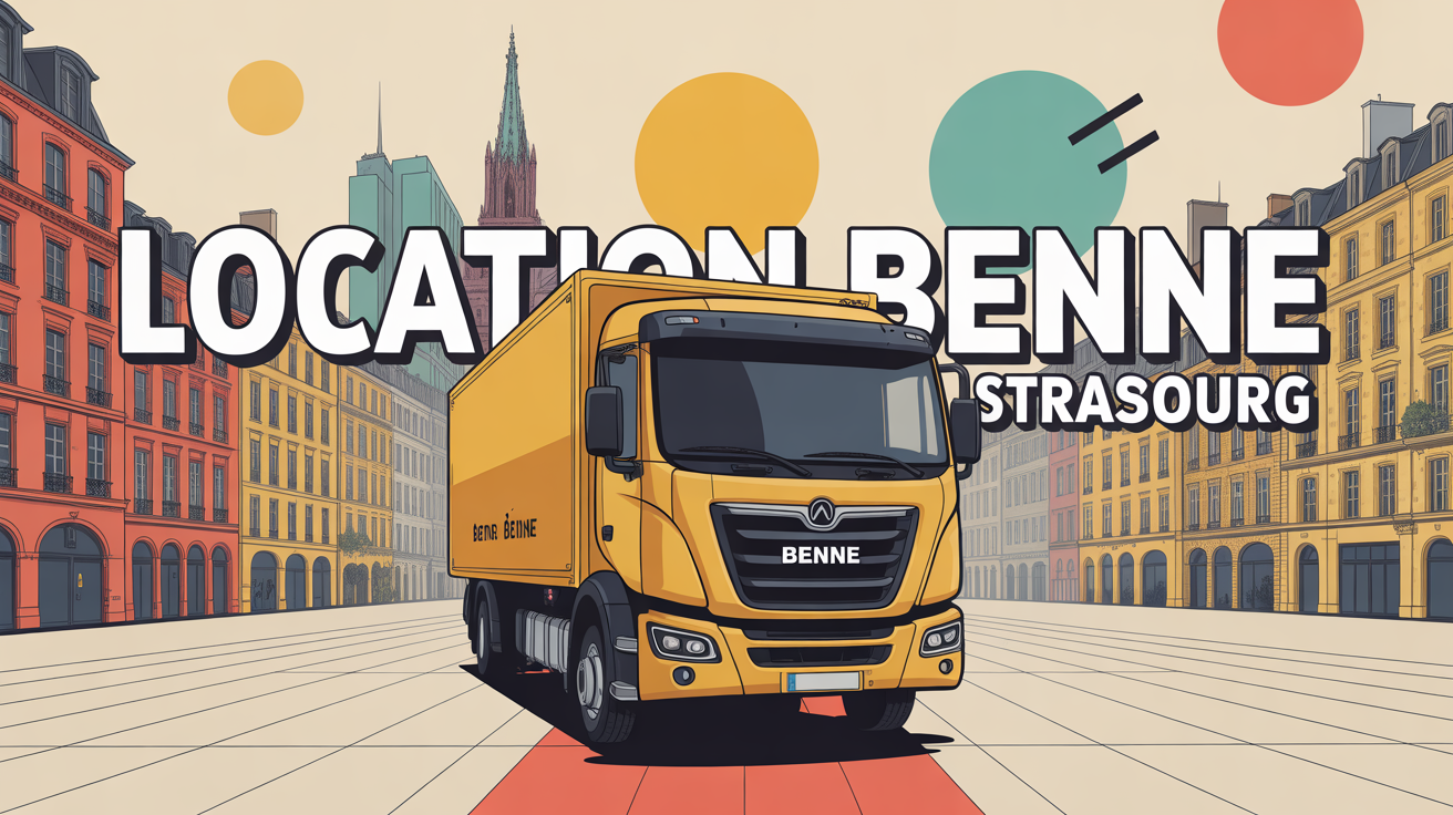 Location de benne à Strasbourg pour tous vos déchets et chantiers