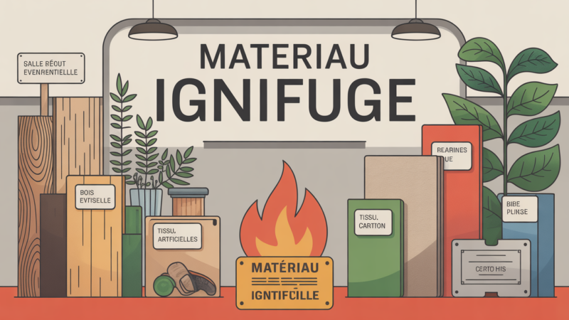 Matériaux ignifuges : choisir la bonne protection contre le feu