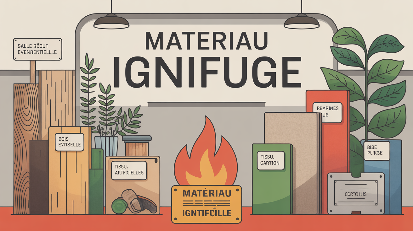 Matériaux ignifuges : choisir la bonne protection contre le feu