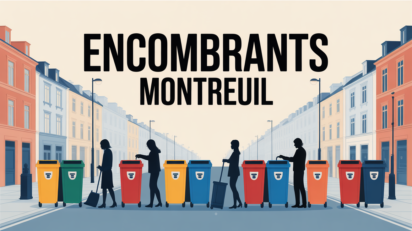 Montreuil encombrants : où, quand et comment agir efficacement
