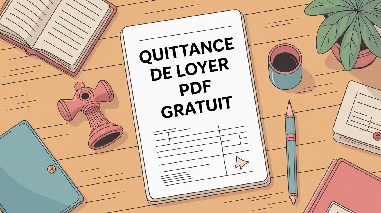 Quittance de loyer PDF gratuit : modèle téléchargeable et conseils pratiques