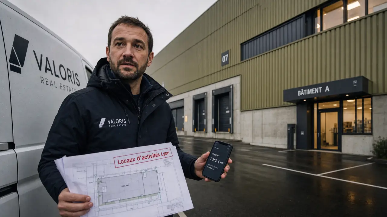 Local d’activité à vendre à Lyon : comparer prix au m², zones et surfaces