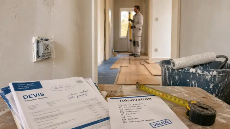 Artisan rénovation et travaux DIY : économiser 20 à 40 % sans compromettre la qualité