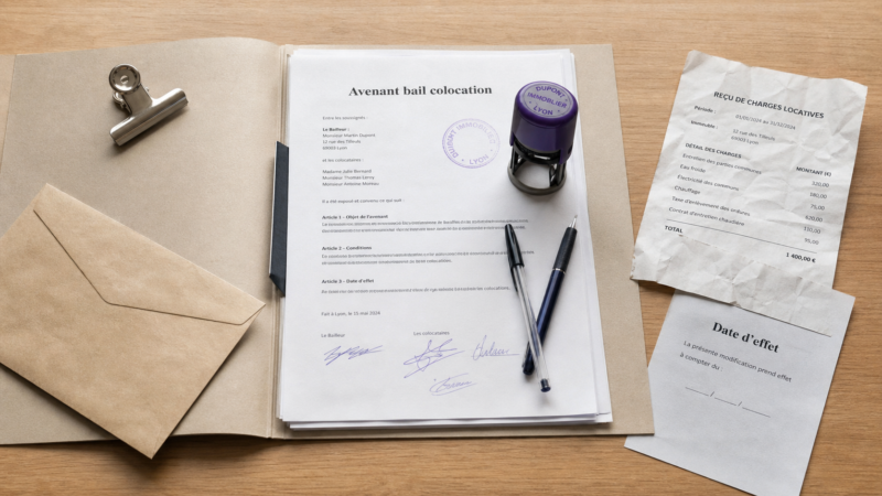 Avenant au bail de colocation : quand l’utiliser, quoi écrire et qui doit signer