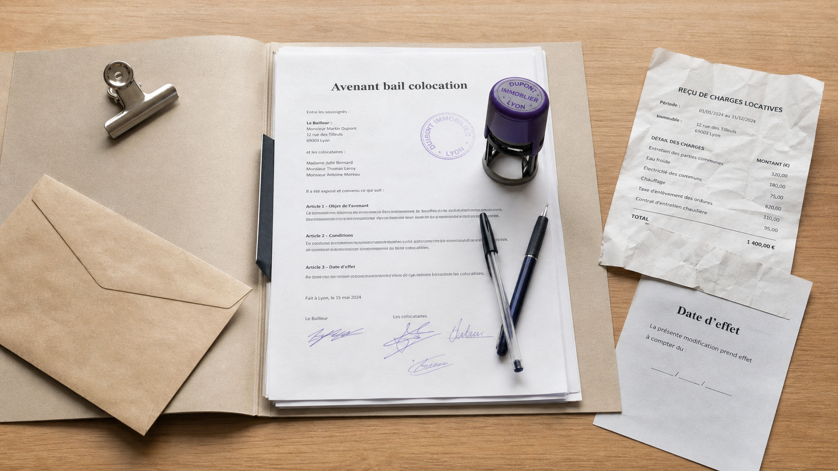 Avenant au bail de colocation : quand l’utiliser, quoi écrire et qui doit signer