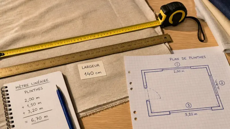 Mètre linéaire : formule simple, conversions et erreurs à éviter