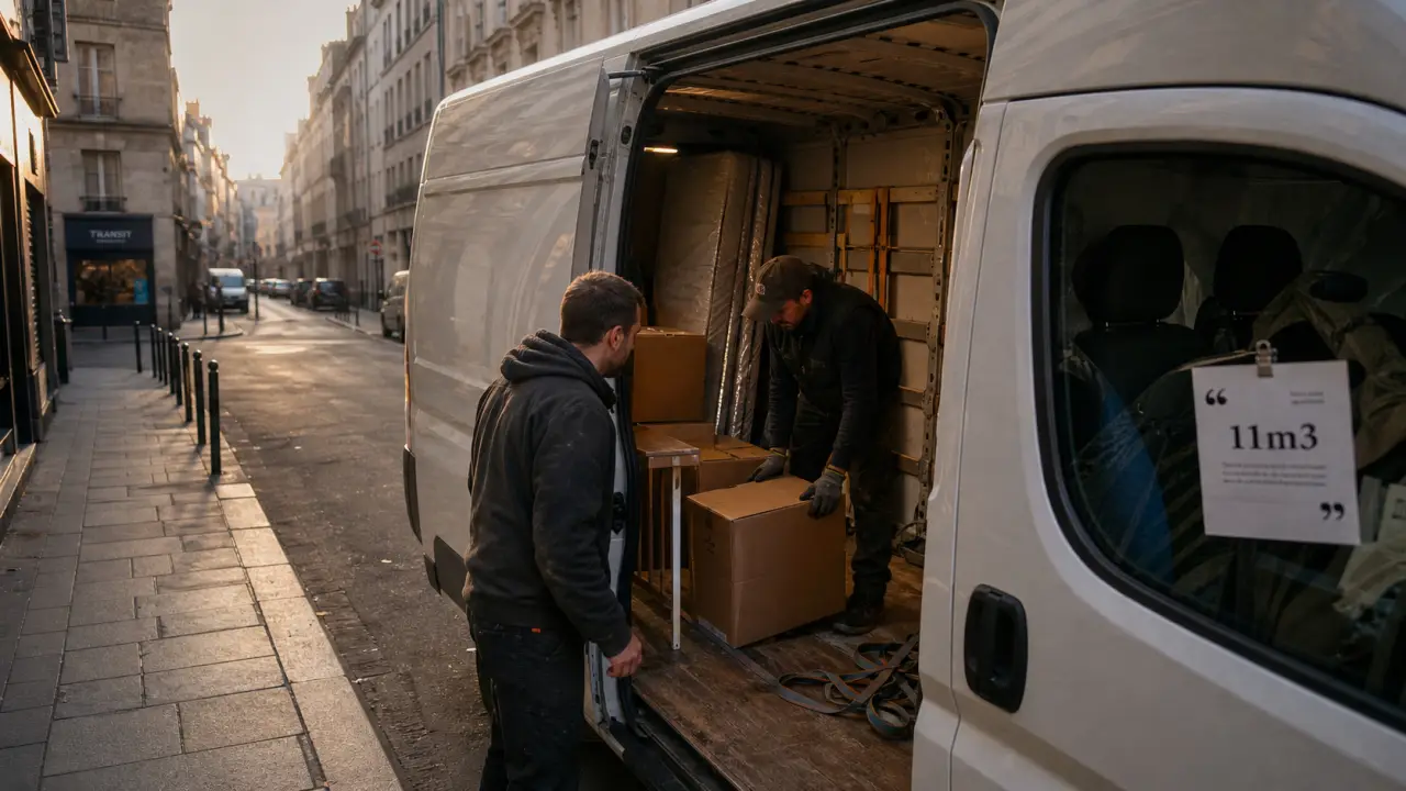 Camionnette 11 m3 : le bon compromis pour un studio, un petit appartement ou des meubles ?