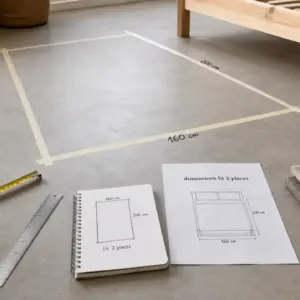 Dimensions d&rsquo;un lit 2 places : comment choisir la taille idéale pour votre confort ?