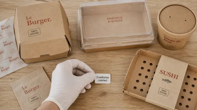 Kraft, barquettes ou plateau : quel emballage carton alimentaire choisir sans rater la conformité ?