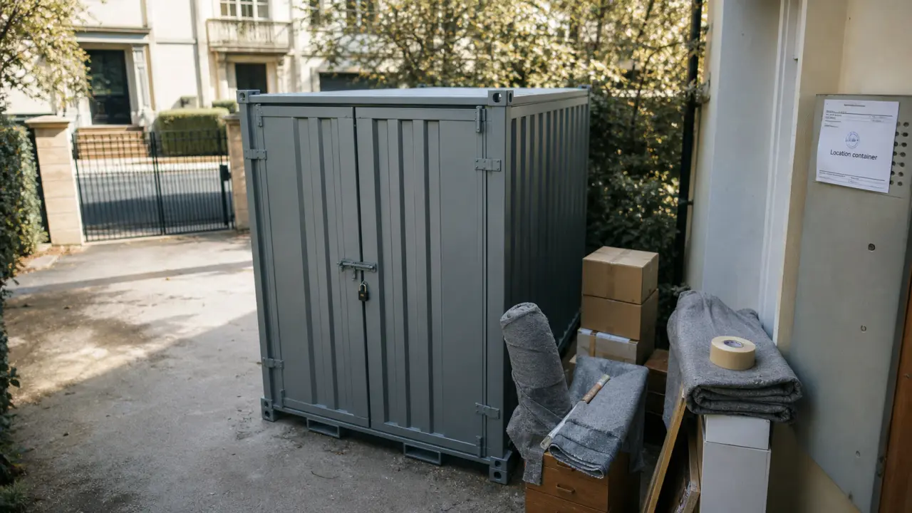 Location de container pour particulier : le bon volume, une livraison simple et un prix dès 1 mois