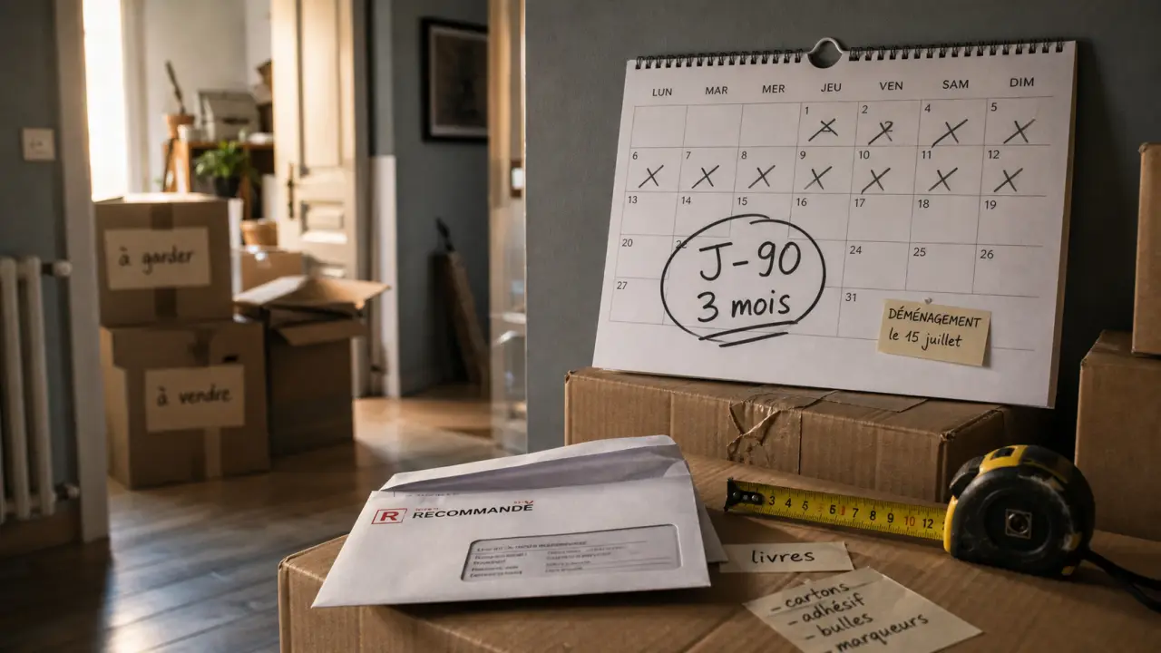 Organiser un déménagement sans stress : préavis, démarches et budget