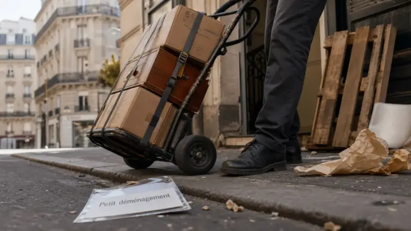 Petit déménagement à Paris : prix, contraintes et réservation sans surprise