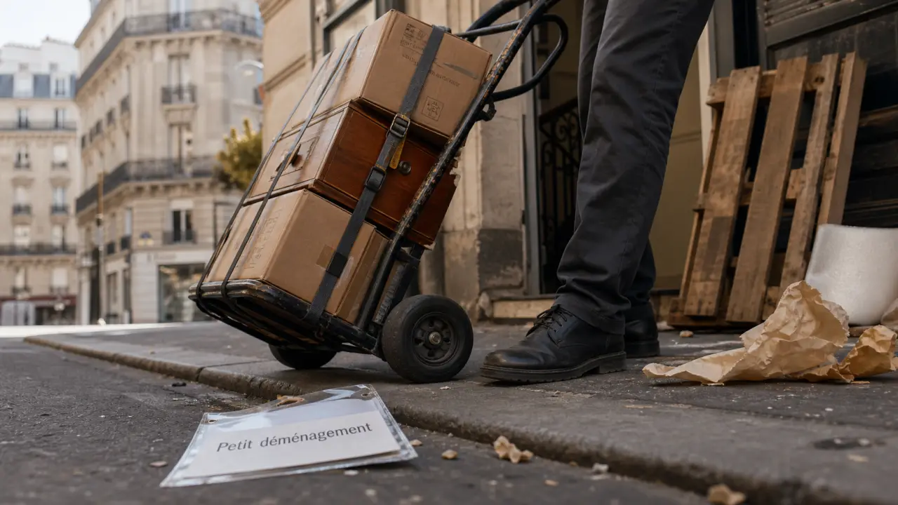 Petit déménagement à Paris : prix, contraintes et réservation sans surprise