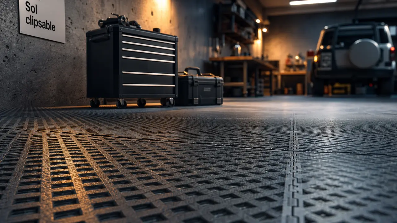 Quel revêtement de sol pour garage choisir : comparatif et critères de sélection