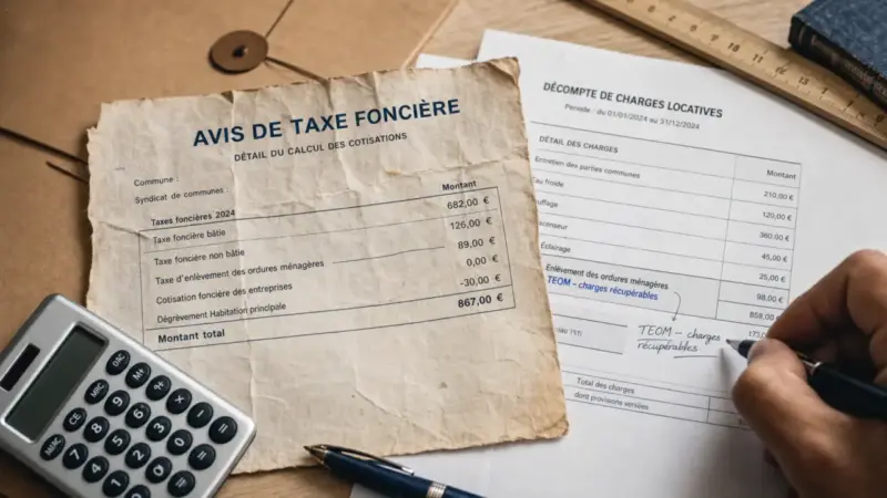 Taxe d’ordures ménagères du locataire : ce qui se récupère, ce qui se refuse