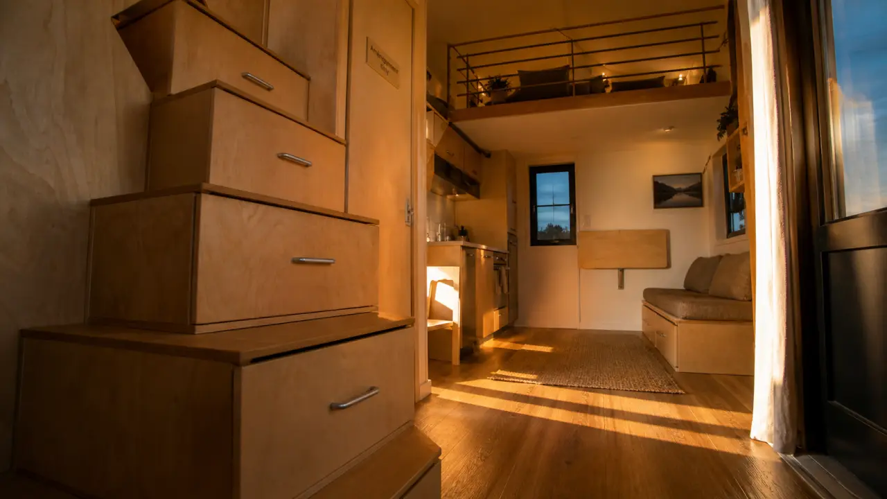Aménagement tiny house : 5 stratégies pour maximiser l&rsquo;espace sans sacrifier le confort