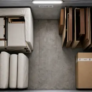 Stocker ses meubles pendant un déménagement sans humidité, sans casse et sans perdre de place