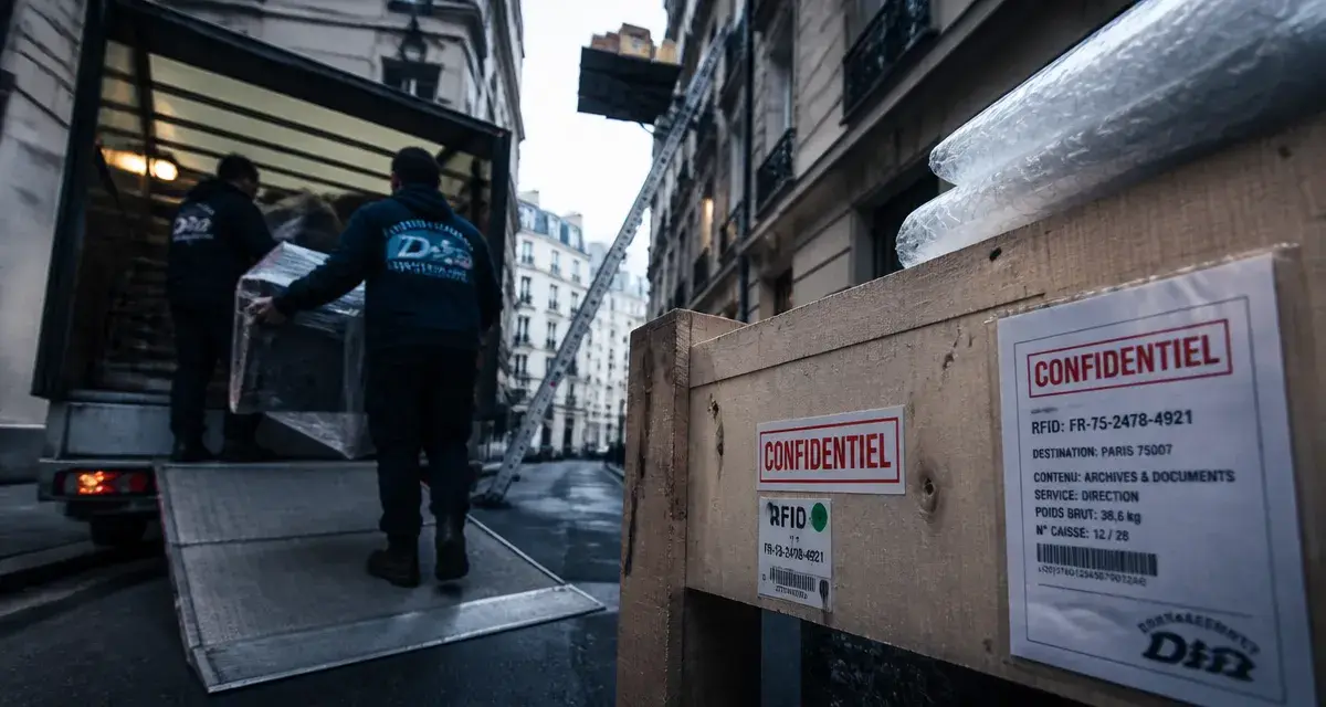 Déménagement de bureaux à Paris : 15 jours de délai, logistique complexe et continuité d&rsquo;activité garantie