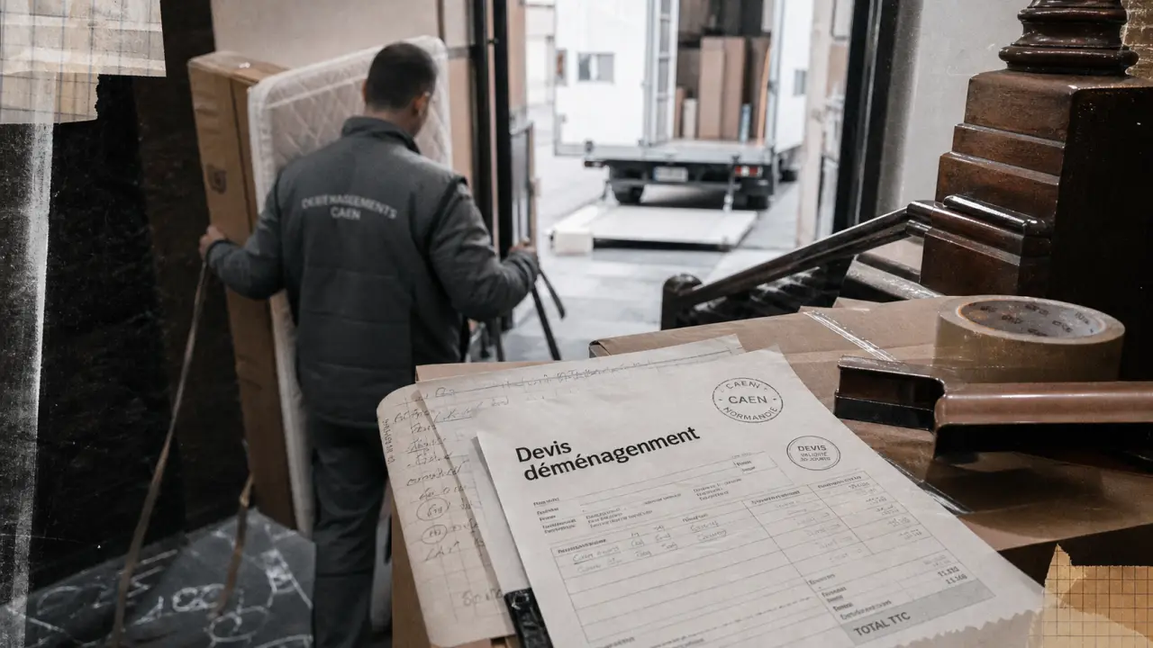 Déménagement à Caen : devis gratuit, formules sur-mesure et services utiles