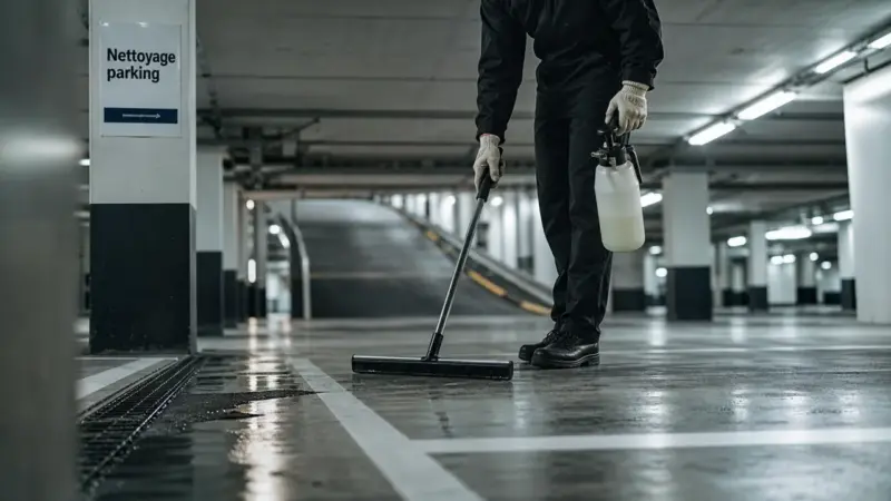 Nettoyage de parking en copropriété : sécurité, hygiène et image au quotidien
