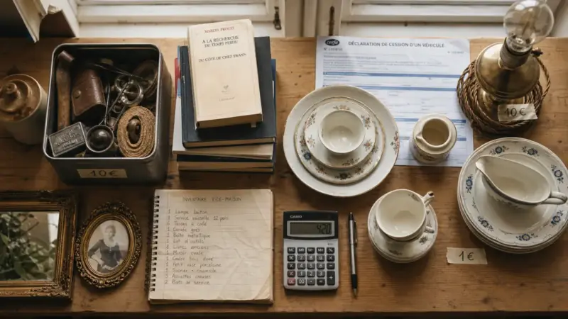 Organiser un vide-maison sans erreur : mairie, prix visibles et objets bien présentés