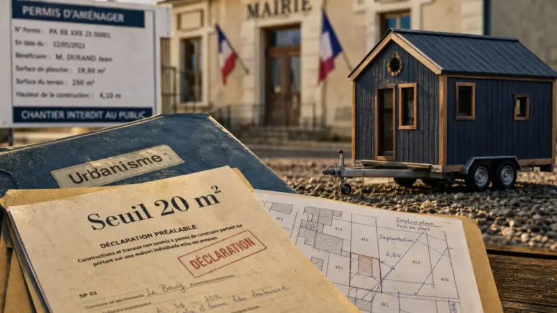 Tiny house mobile ou sédentaire : 20 m², 3 mois et terrain décident de tout