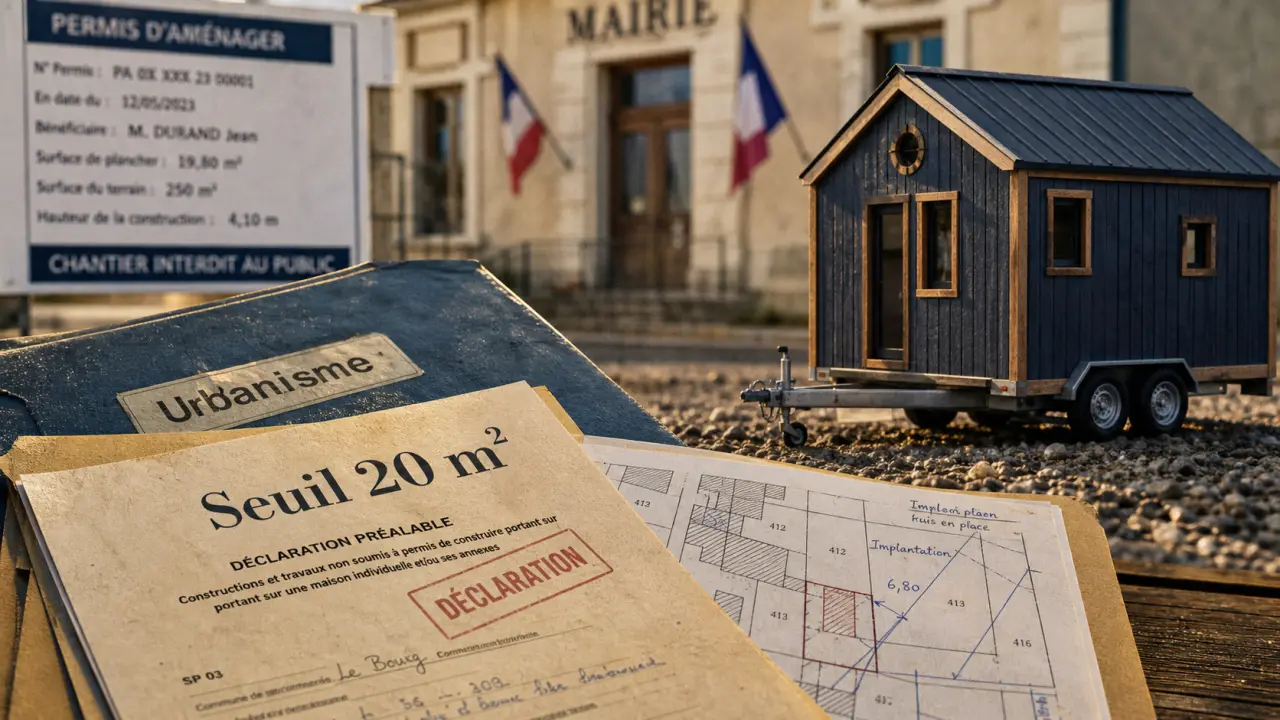 Tiny house mobile ou sédentaire : 20 m², 3 mois et terrain décident de tout