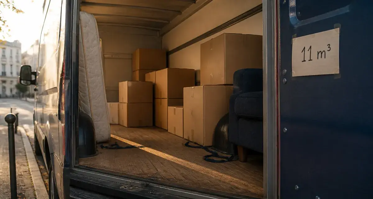 Camion 11 m³ : dimensions, charge utile et guide pour réussir votre déménagement